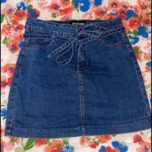 Women’s denim skirt